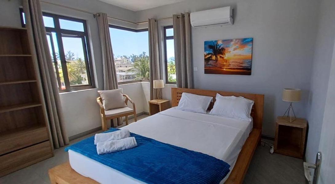 Splendide Penthouse Vue Mer A 5 Mn A Pied De La Plage Flic en Flac Exterior photo