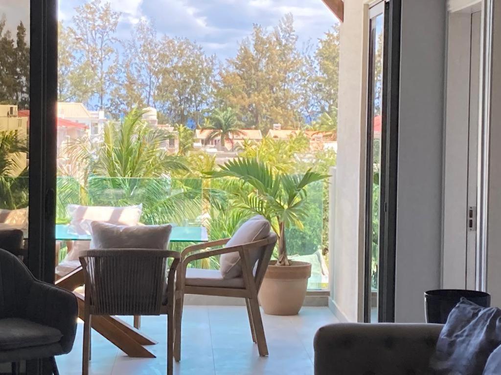Splendide Penthouse Vue Mer A 5 Mn A Pied De La Plage Flic en Flac Exterior photo
