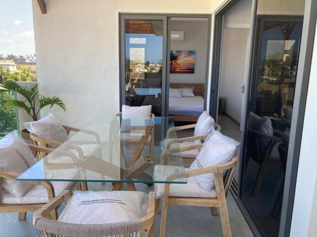 Splendide Penthouse Vue Mer A 5 Mn A Pied De La Plage Flic en Flac Exterior photo