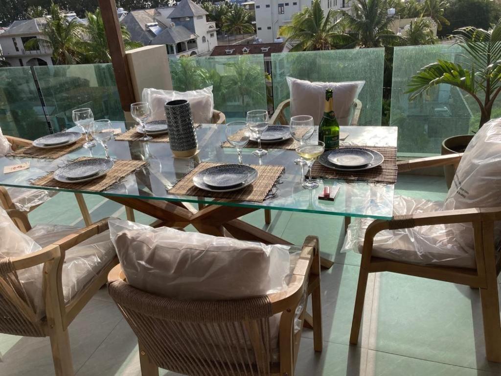 Splendide Penthouse Vue Mer A 5 Mn A Pied De La Plage Flic en Flac Exterior photo