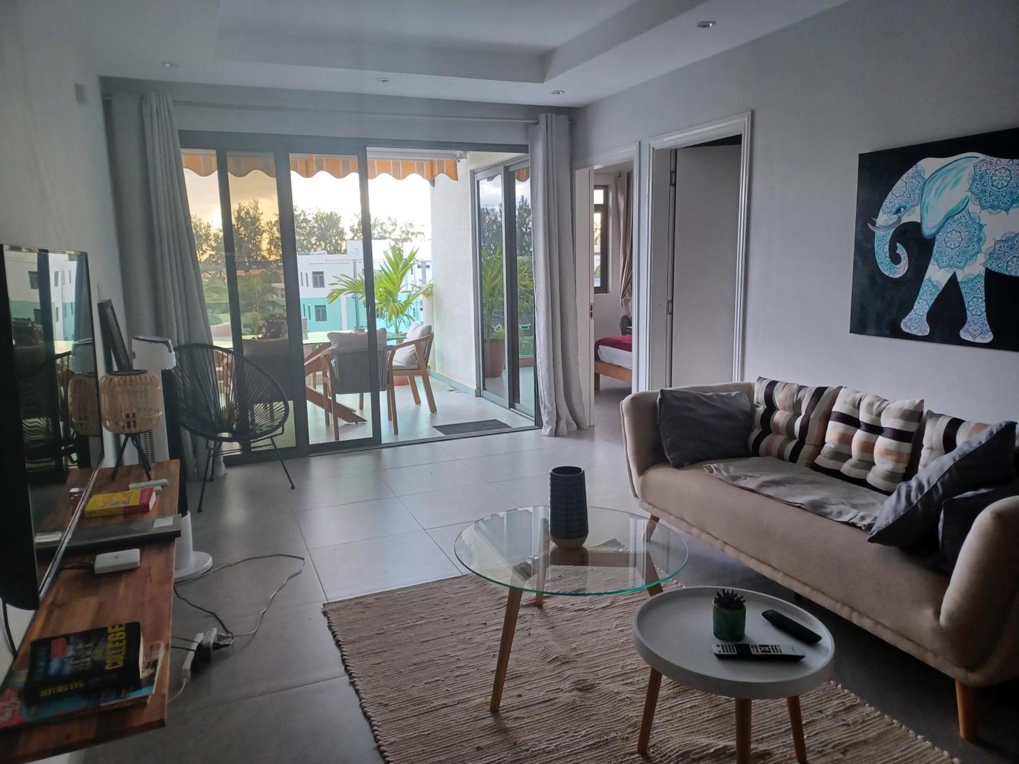 Splendide Penthouse Vue Mer A 5 Mn A Pied De La Plage Flic en Flac Exterior photo